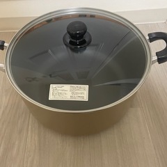鍋　ガラス蓋　30センチ