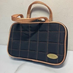 K2408-465 PARABIO バニティポーチ 汚れあり 中古