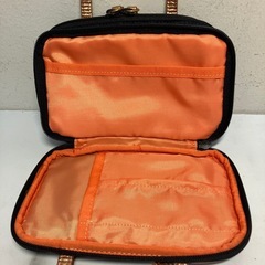K2408-465 PARABIO バニティポーチ 汚れあり 中古の画像