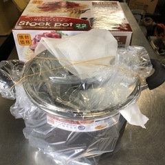 IH対応 未使用 寸胴鍋22cm