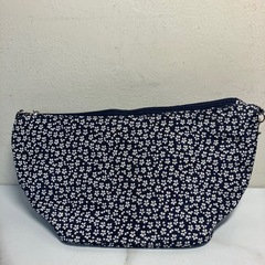 K2408-466 ワクナガ ミニバッグ レーヨン 非売品 中古美品の画像