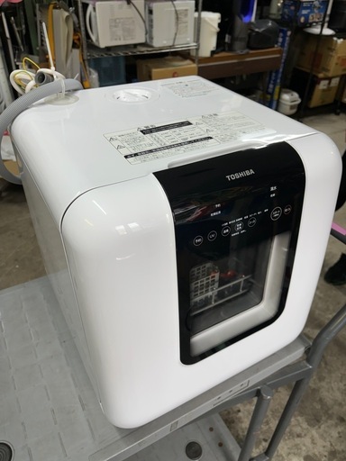 東芝 食器洗い乾燥機 水道工事不要 DWS-33A 時短 キッチン 家事