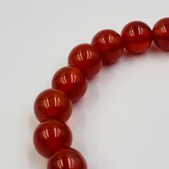 赤瑪瑙 天然石 ブレスレット パワーストーン 開運 仕事運 学業運 恋愛運の画像