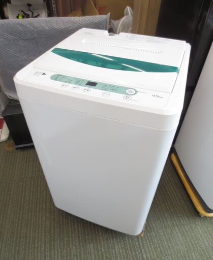 決まりました■ヤマダ　4.5㎏　洗濯機　YWM-T45A1　№9