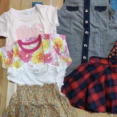 90 女の子　　夏服　まとめ売りの画像