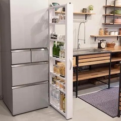 隙間収納スチールワゴン ハイタイプ