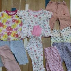 95cm　夏服まとめ売り
ズボン多め
サンリオ　キティちゃんの画像