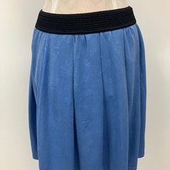 ☆値下げ☆K2408-473 Iune moire フレアスカー...
