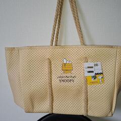 スヌーピーメッシュ生地トートバッグ