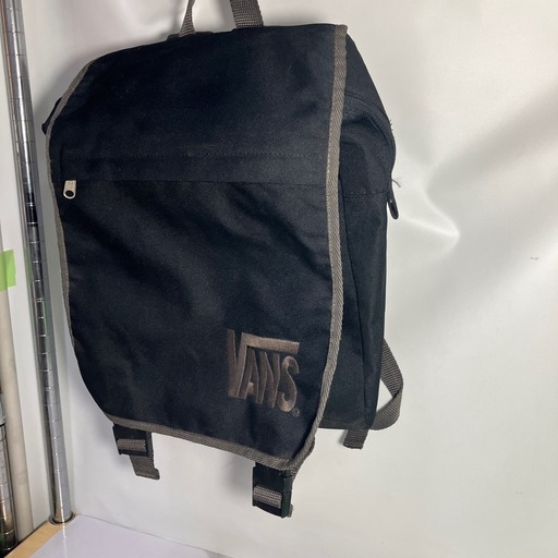 K2408-474 VANS バックパック リュック ブラック 汚れあり 中古
