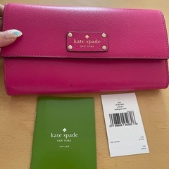 kate spade 未使用　長財布