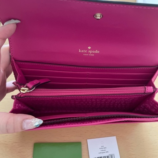 kate spade 未使用　長財布