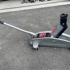 大自工業　Meltec  メルテック　油圧2tフロアージャッキ　FJ-01  タイヤ交換　揚幅135〜345㎜　最大耐荷重2000kg  中古　①の画像