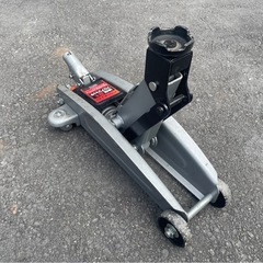 大自工業　Meltec  メルテック　油圧2tフロアージャッキ　FJ-01  タイヤ交換　揚幅135〜345㎜　最大耐荷重2000kg  中古　①の画像