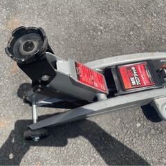 大自工業　Meltec  メルテック　油圧2tフロアージャッキ　FJ-01  タイヤ交換　揚幅135〜345㎜　最大耐荷重2000kg  中古　①の画像