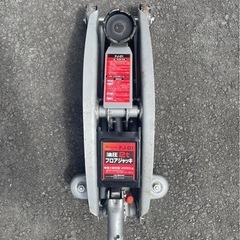 大自工業　Meltec  メルテック　油圧2tフロアージャッキ　FJ-01  タイヤ交換　揚幅135〜345㎜　最大耐荷重2000kg  中古　①の画像