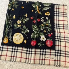 未使用品5枚★ミニタオル大判ハンカチBURBERRYバーバリーafternoon teaアフタヌーンティーニナリッチ★5枚セット★の画像