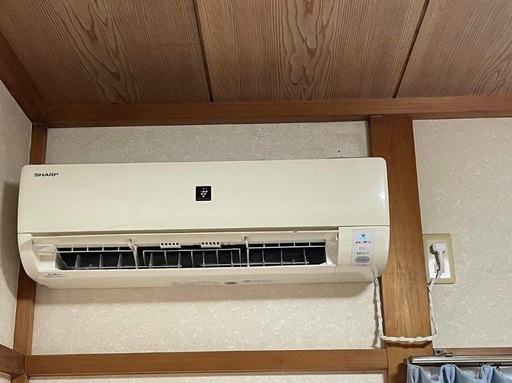 シャープ/SHARP ルームエアコン ～6畳/2.2kw AY-E22DE3 プラズマクラスター