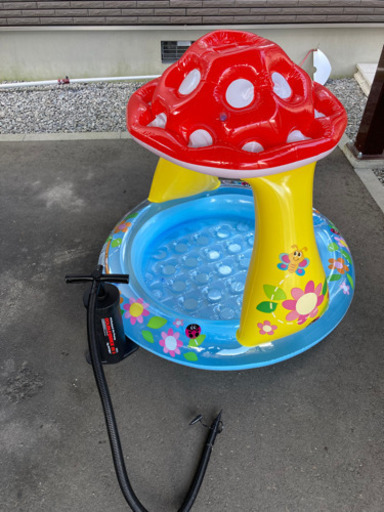 子供用プール　ポンプ付き