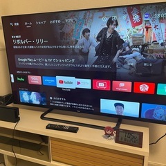 【55型】TCL 
4Kスマート液晶テレビ