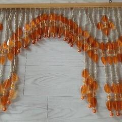 ビーズのれんの画像