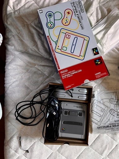 ニンテンドークラシックミニ・ファミコン、スーパーファミコンセット　中古　　