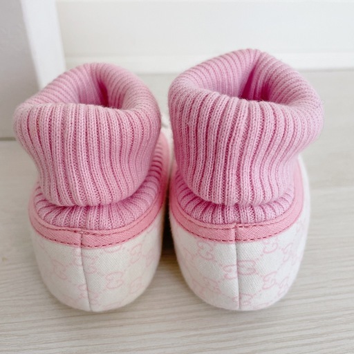 GUCCI✨ ファーストシューズ ベビーシューズ ピンク GG柄 12cm