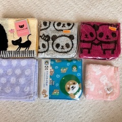 ★未使用新品★ミニタオル6枚セット