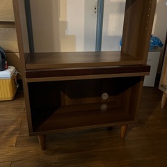 【あげます】マルチ収納シェルフ 本棚 美品の画像