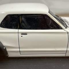 ◇ドリーム尼崎1号館◇ 【ジモティー割引対象商品】　イグニッションモデル 1/43 LBワークス ハコスカ 2Dr Whiteの画像