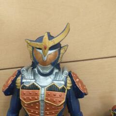 仮面ライダーソフビ等の画像