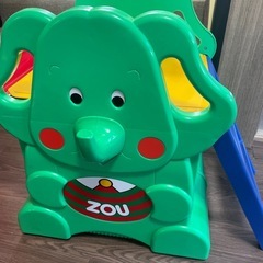 ゾウさん滑り台（解体可能）の画像