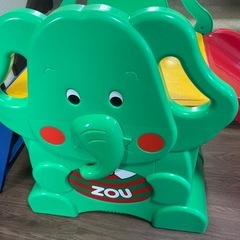 ゾウさん滑り台（解体可能）の画像