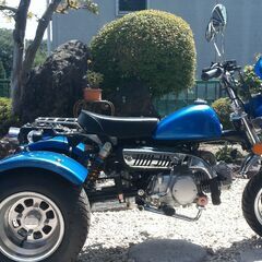 125cc　実動　中華トライク　程度良好の画像