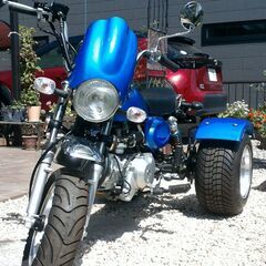 125cc　実動　中華トライク　程度良好の画像