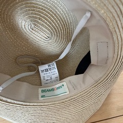 BEAMS mini 麦わら帽子の画像