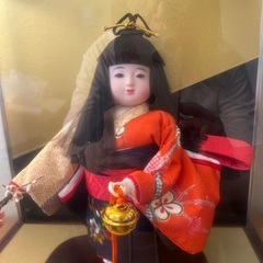 ガラスケース 人形の画像