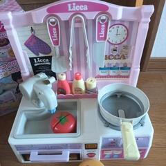リカちゃんままごとキッチン☆不足ございます☆電池入れても動きませんの画像