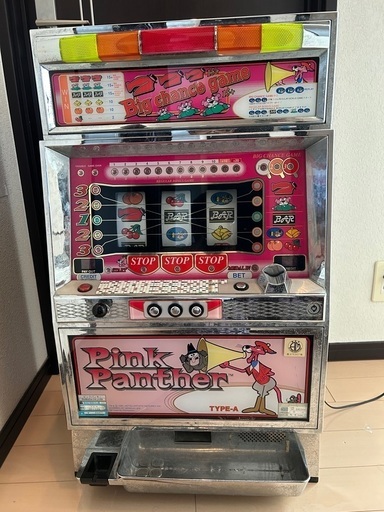 ピンクパンサー　パチスロ台　ジャンク