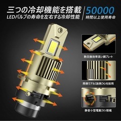 HID交換 LEDライトD4R 暗ければ返品可能‼️の画像