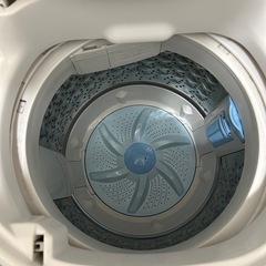TOSHIBA 東芝 全自動電気洗濯機 AW-5G8　5㎏　2020年製　動作確認済みの画像