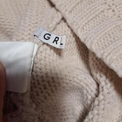 GRLポンチョ風ニットの画像