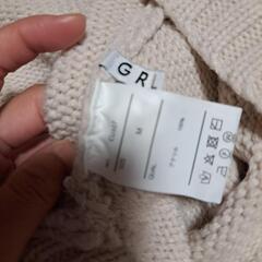 GRLポンチョ風ニットの画像