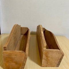 アンティーク木製ボックスの画像