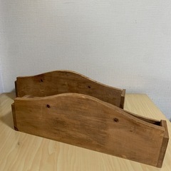 アンティーク木製ボックスの画像