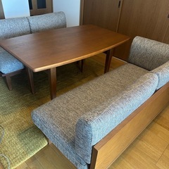 unico WICK ダイニングセット テーブル ソファ