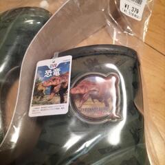 新品　恐竜　長靴　18センチの画像