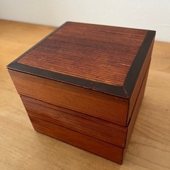 木製三段重　５寸