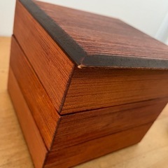 木製三段重　５寸の画像