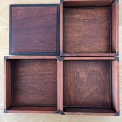 木製三段重　５寸の画像